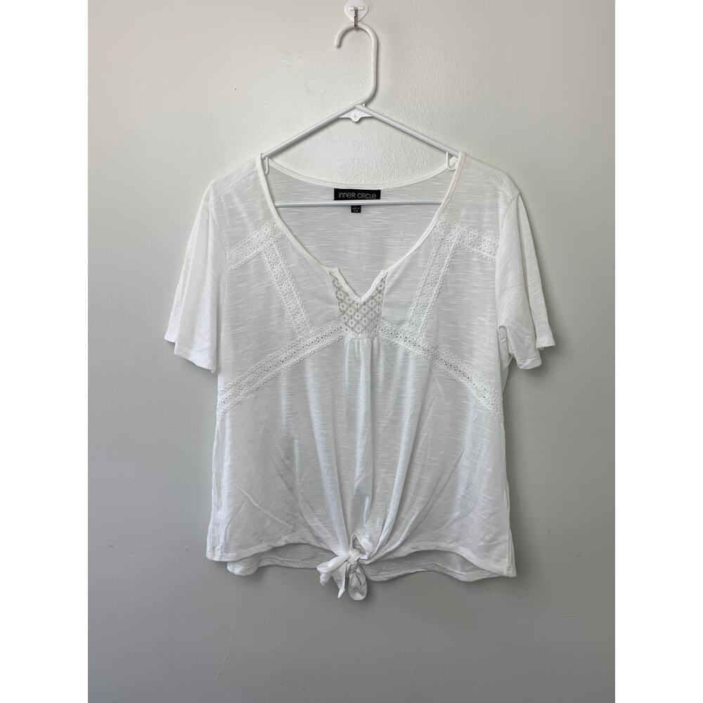 5/$15 Inner Circle White Blouse